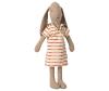 MAILEG I Rabbit with striped sailor dress, Size 2 - 26cm