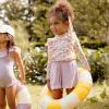 LOUISE MISHA I Yanika Anti-UV Swimsuit Cream Bucolia Fields