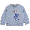 EMILE ET IDA I Blue sweatshirt with Monkeys