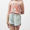 TOCOTO VINTAGE I White embroidered shorts