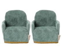 MAILEG I Set of 2 miniature armchairs