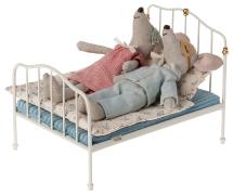 MAILEG I Vintage double bed - White