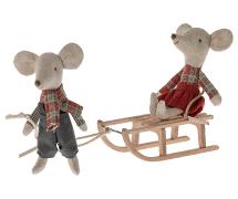 MAILEG I Miniature mouse sled