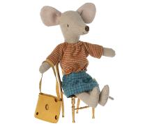 MAILEG I Mom Mouse with handbag