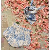 BONJOUR | Bloomer Fleur Bleue et son foulard