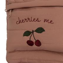 KONGES SLOJD | Quilted child backpack Cherry