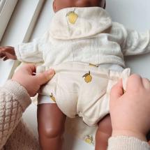 KONGES SLOJD I Childcare set for doll - Lemon