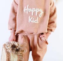 LES PETITES CHOSES I Happy Kid Blush Sweatshirt