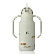 LIEWOOD | Baby Water Bottle - Vehicles 250ml