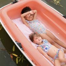 LOUISE MISHA I Audrey Swimsuit Water River Flowers