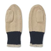 LIEWOOD I Oat wool mittens