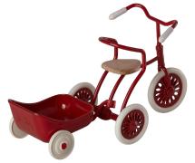 MAILEG I Chariot de tricycle - Rouge