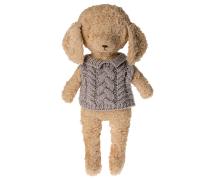 MAILEG I Puppy knitted sweater - Heather