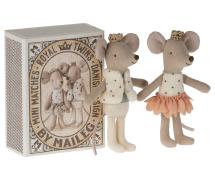 MAILEG I Royal Twin Mice in their matchbox