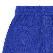 BONTON I Blue Shorts in cotton gauze