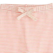TOCOTO VINTAGE I Pink and white striped leggings