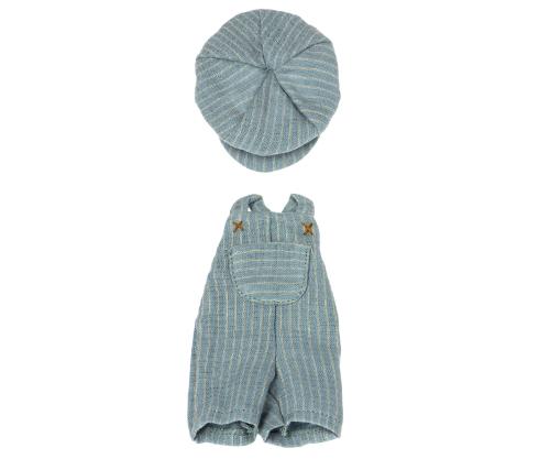 MAILEG I Overalls and cap for Little Bear