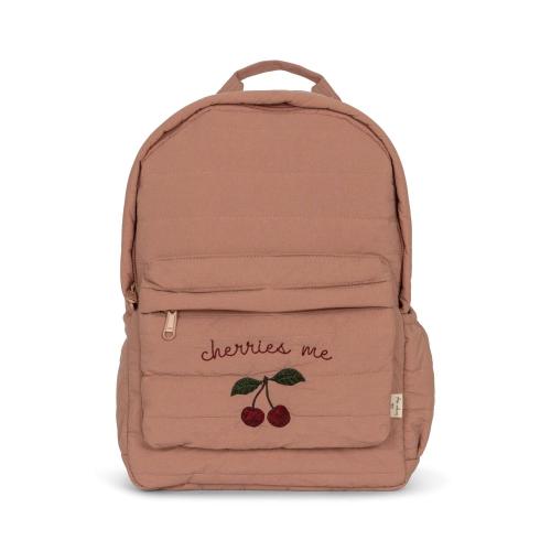 KONGES SLOJD | Quilted child backpack Cherry
