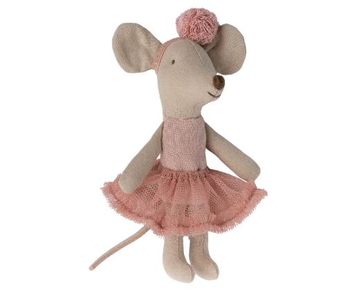 MAILEG I Dancer Ballerina Mouse, Little Sister - Pink